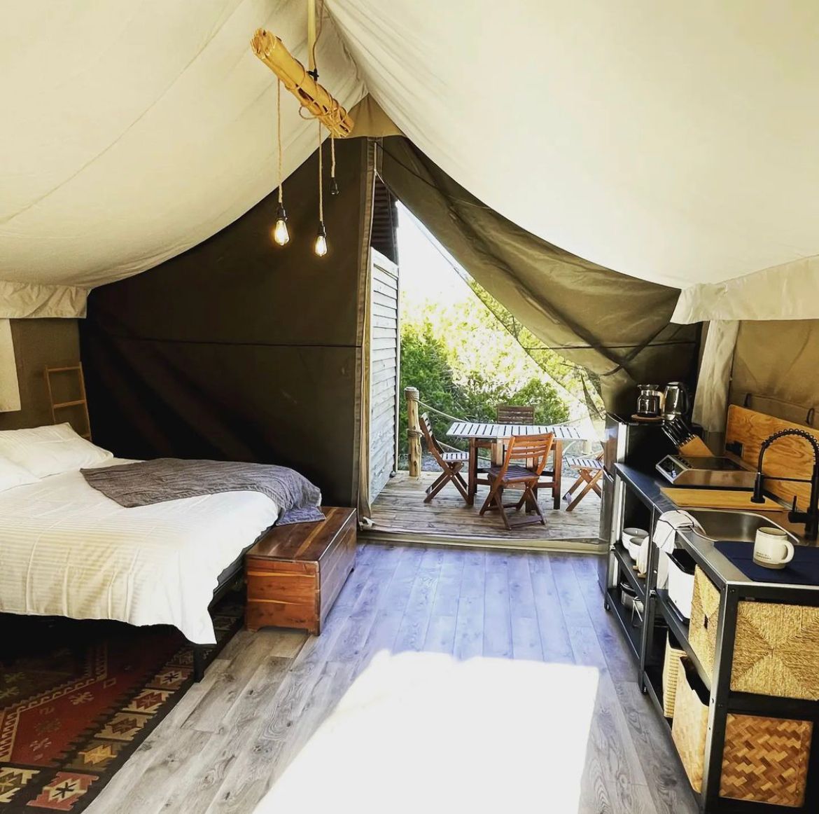 Glamping Texas Interiors