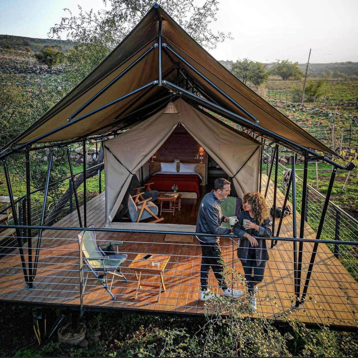 Glamping in Isreal