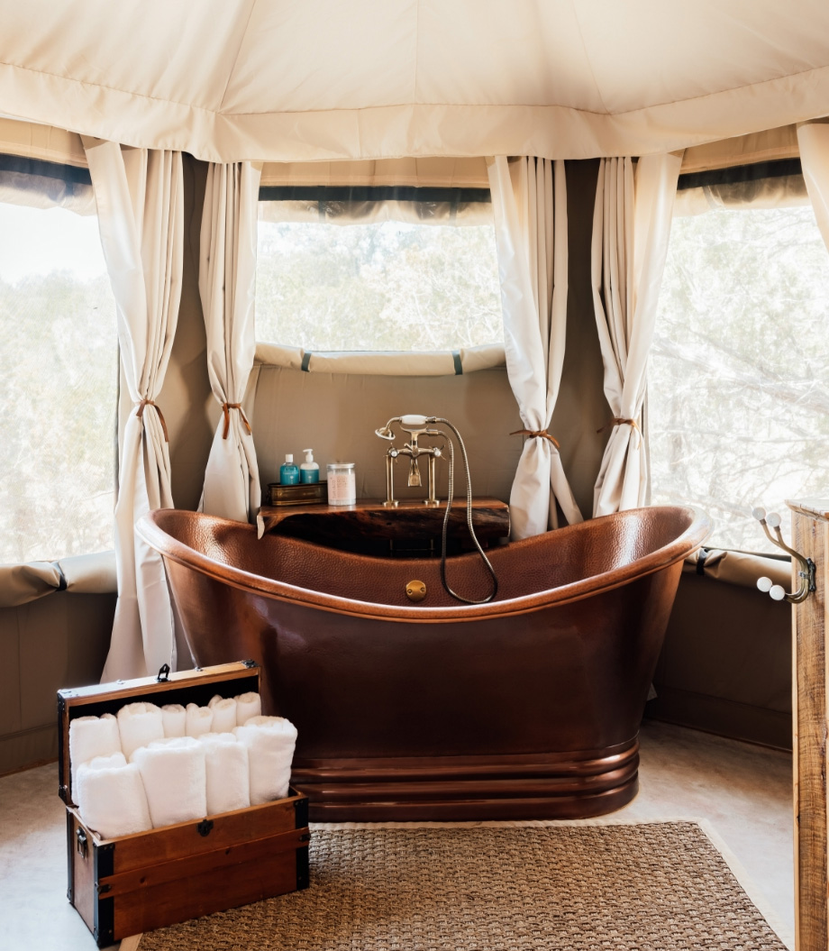 Luxury Glamping Bathrooms