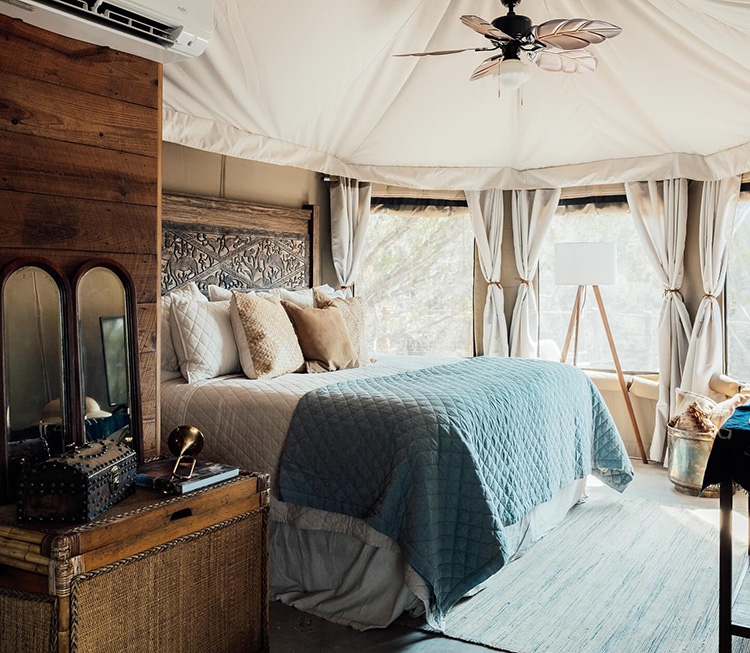 Glamping Bedrooms