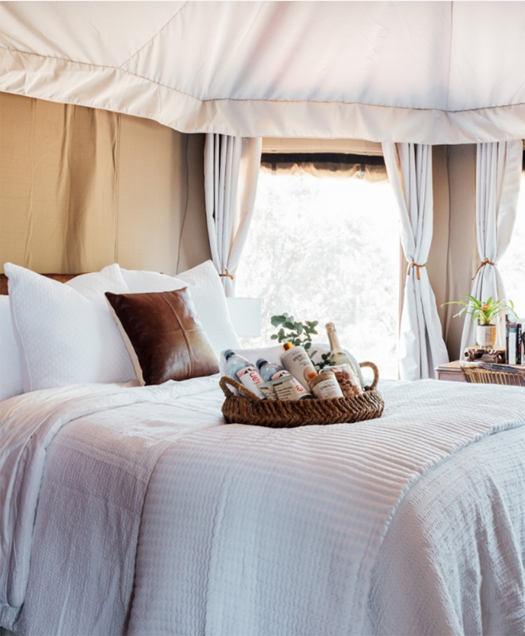 Luxury Glamping Bedrooms