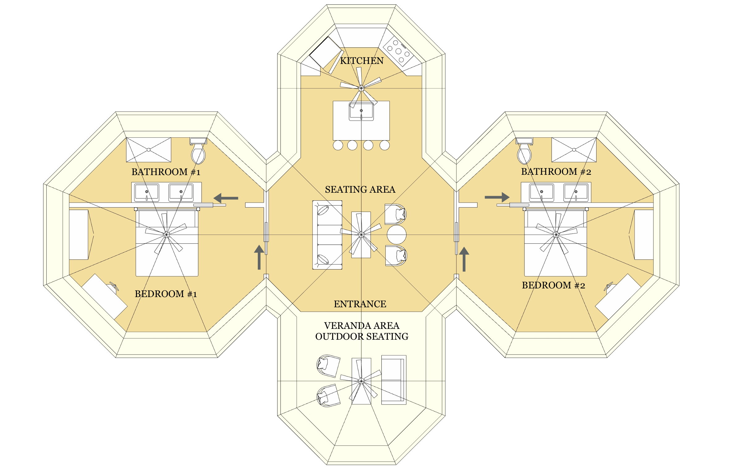 Large Glamping Tents